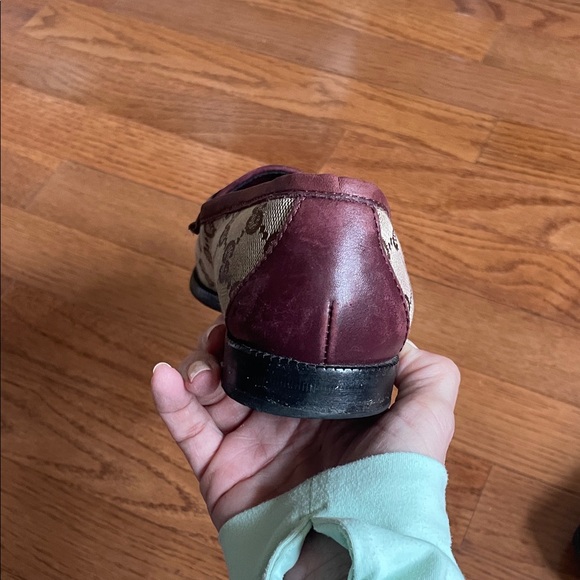 Gucci Beige and Brown Loafers - Picture 8 of 16